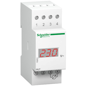 15201 Voltmetro Digitale Modulare Amp 230 V Scala Da 0 A 600 V Schneider Electric Italia