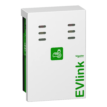 EVF1S22P33R - Evlink borne de recharge parking 2xT3 Borne sur pied 22kW  avec RFID - Professionnels