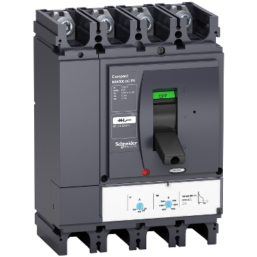 LV438453 - circuit breaker ComPact NSX400 DC PV, 400 A, 1000 V, TM-D trip  unit, 4 poles