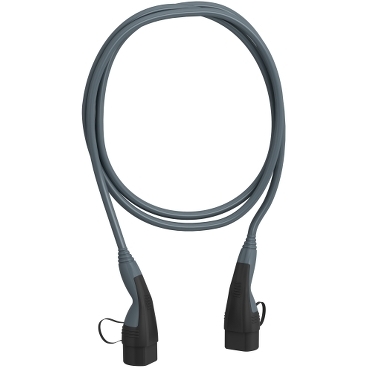 EVP1CNL32322 - EVlink Charging cable 7m 32A 3-Phase T2-T2 IEC EV accessory