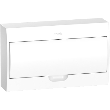 EZ9E118P2S - Easy9 - surface enclosure 18 modules - plain door - with E ...