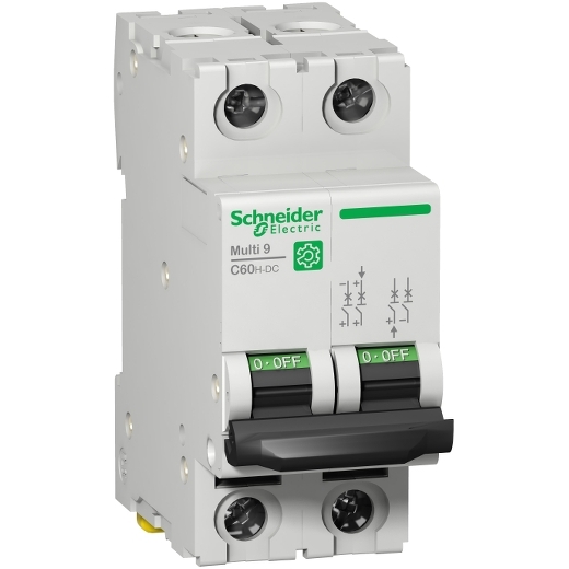 M9u21232 Multi9 C60h Dc Mcb 2p 32 A C Curve 500 V Dc 10 Ka Schneider Electric Global