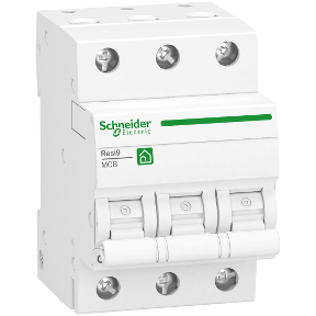 R9f Dvargbrytare Resi9 Xb 3 P 25 A C Kurva Brytformaga 6 Ka Vid 400 V Ac Enligt En608 Schneider Electric Sverige