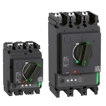 TeSys Giga circuit-breakers Schneider Electric Grandinės pertraukikliai, suderinti su TeSys Giga kontaktoriais, skirti apsaugoti variklius iki 500 A (250 kW / 400 V)