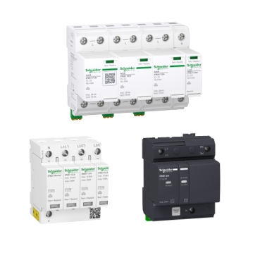 Acti9 iPRD1, PRD1 Schneider Electric Blitzstromableiter Typ 1 und Kombiableiter Typ 1+2