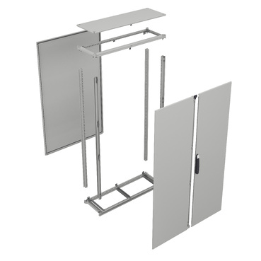 PanelSeT SFN Double Door without plinth - Exploded view