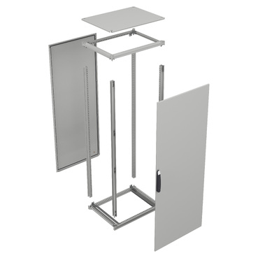 PanelSeT SFN Side Enclosure wihout plinth - Exploded view