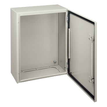 Spacial CRN plain door with mount.plate. H600xW500xD250 IP66 IK10 RAL7035..-4