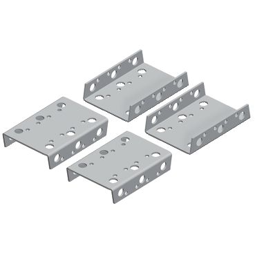 "Reinforced coupling kit to carry heavy loads, PanelSeT SFN, PanelSet SF, set of 4 connectors and fixing elements"