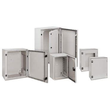 Polyester wall-mounting enclosures