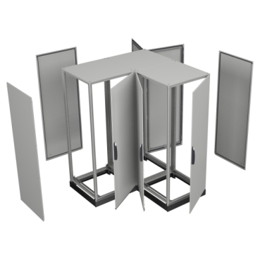 PanelSeT SFN Schneider Electric Steel floor-standing modular electrical enclosures