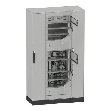 Spacial SFM Schneider Electric Steel floor-standing industrial enclosures, compartmentalized and pre-equipped for motor control centers