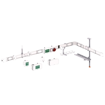 Canalis KN Schneider Electric Prefabricated busbar trunking for low power distribution from 40A to 160A. Tap-off units rated current: 16 to 63A