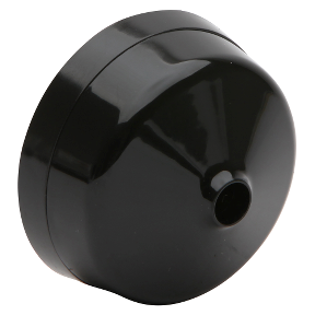 Pdl44bk Ceiling Rose 250v 5a 4 Terminal Plastic Black