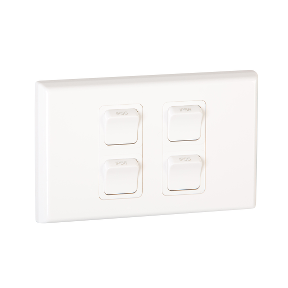 Pdl684hwpwh 684hwp White Horiz W P Switch Schneider Electric New Zealand