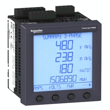 PM810MG - power meter PM810 - with display | Schneider Electric USA