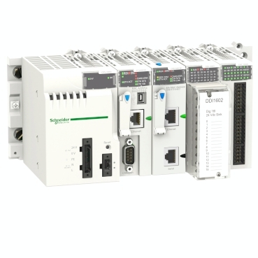 Modicon M340 Schneider Electric Mid range PLC for industrial process and infrastructure