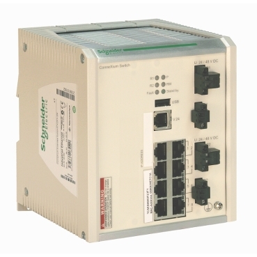 TCSECL1M3M40S2 - Cavo Ethernet ConneXium - Connettore M12 - Connettore RJ45  - IP67 - 40 m