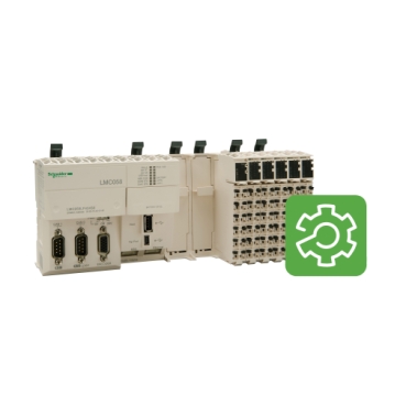 Modicon LMC058 Schneider Electric Motion Controllers,  42 to 2400 I/O, 4 synchronized Axis in 2ms