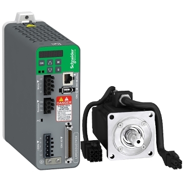 Pacote otimizado de servo drives e servo motores para uma faixa de 0.05 até 4.5 kW