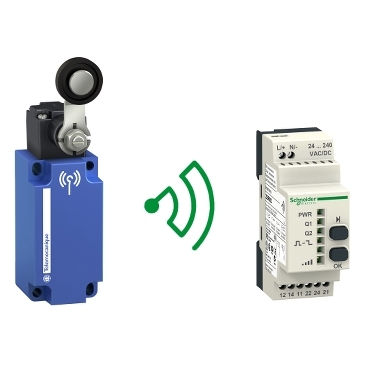 XCKWD31 - Wireless pack, Limit switches XC Standard, limit switch XCKW, of  XCKW131 + receiver 2 relays | Schneider Electric USA