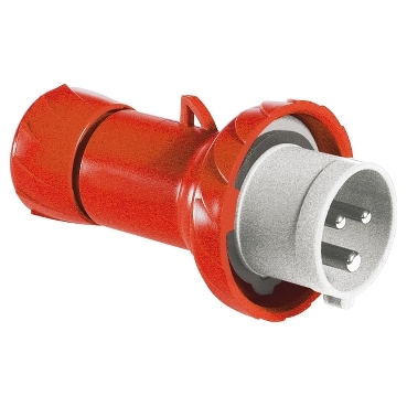 PratiKa wander plug - straight - 16 A - 2P + E - 380...415 V AC - IP67