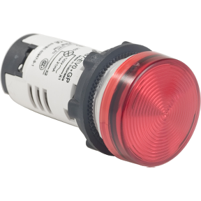 Xb7ev04gp Monolithic Pilot Light Plastic Red O22 Integral Led 110 120 V Ac Schneider Electric Global