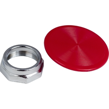 9001K17R - PUSHBUTTON MUSHROOM KNOB 30MM TYPE K | Schneider 