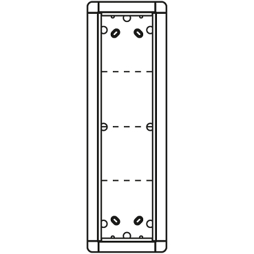 1883430 - Aufputzrahmen 4 Modulplätze, titan | Schneider Electric  