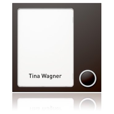 1875150 - Portier Tastenmodul 1WE, graubraun | Schneider Electric  