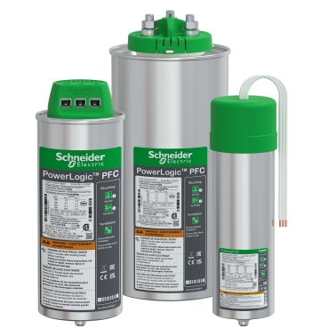 PowerLogic™ PFC Capacitors Schneider Electric Low-voltage power factor correction capacitors