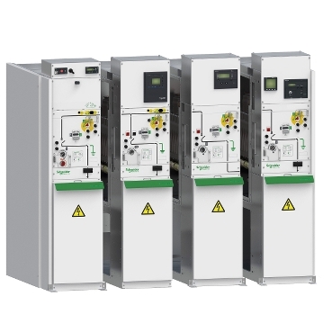 PremSet Geschirmte feststoffisolierte Schaltanlage Schneider Electric Geschirmte feststoffisolierte (SSIS) und modulare Mittelspannungs-Schaltanlagen für die Verteilung bis 17.5 kV / 1250 A / 25 kA.