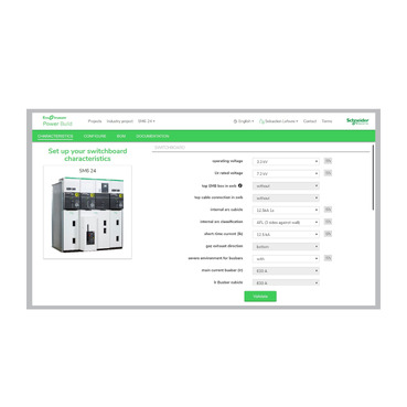 EcoStruxure Power Build - srednji napon Schneider Electric <p>Sve-u-jednom softver za konfiguraciju i ponudu na mreži posvećen proizvođačima panela (ranije poznat kao Ecoreal MV)</p>