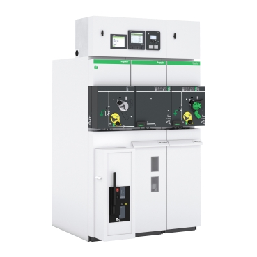 SM AirSeT™ Schneider Electric Celda Modular para Media Tensión hasta 24 kV Libre de Gas SF6