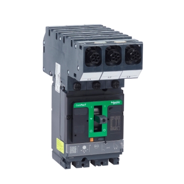 PP40253X - Molded case circuit breaker, PowerPacT 4, 3P, Icu 36kA 
