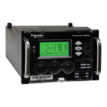 PowerLogic série ION8800 Schneider Electric Central de medida de montagem em rack IEC/DIN para monitorização da rede da utility