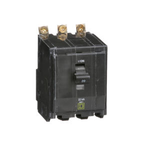 QOB220 - Mini Circuit Breaker, QO, 20A, 2 Pole, 120/240VAC, 10kA