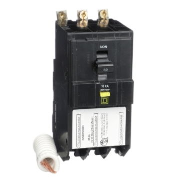 QOB330GFI - Mini circuit breaker, QO, 30A, 3 pole, 208Y/120VAC