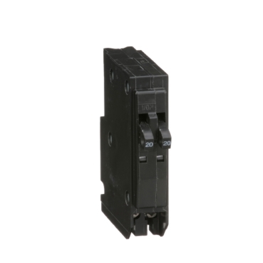 QOT2020 - Tandem mini circuit breaker, QO, 2 x 1 pole at 20A