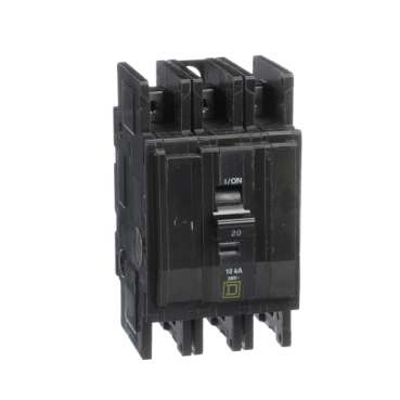 QOU3205283 - Mini circuit breaker, QOU, 20A, 3 pole, 240 VAC, 10kA