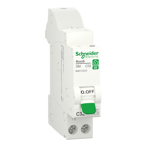 Changer Un Fusible Sur Tableau Electrique Schneider R9efc632 Resi9 Xe Disjoncteur Modulaire 1p N 32a Courbe C Embrochable Professionnels Schneider Electric France
