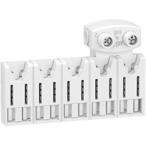 Resi9 XE - répartiteur système embrochable - 5 modules - avec connecteur