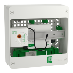 Resi9 Coffret VDI 13M1R - Switch 5ports PoE - grade 3TV 4xRJ45 cat6a