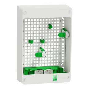 Resi9 Coffret VDI Box 13M2R - coffret support box operateur avec 2 prises