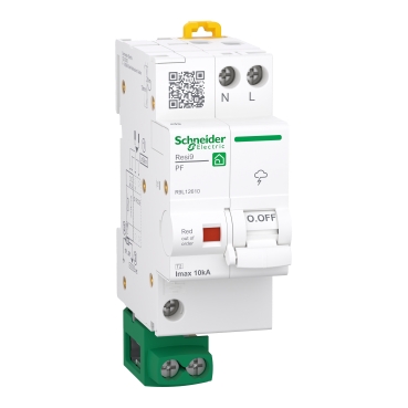 Parafoudre bipolaire 10KA 230V Resi9 XP, SCHNEIDER ELECTRIC