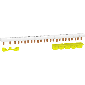 Resi9 - peigne monobloc - 1P+N - 63A - 13 modules - cache dents 5M
