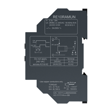 Slika proizvoda RE10RAMUN Schneider Electric
