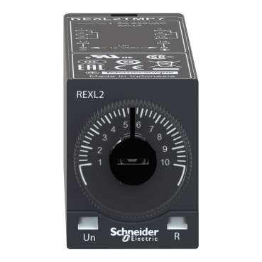 Modular timing relay, 5 A, 2 CO, 0.1 s..100 h, on-Delay, 230 V AC-2