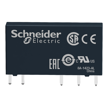Túnica código arroz RSL1AB4BD - Slim interface plug in relay, Harmony, 6A, 1CO, standard, 24V  DC | Schneider Electric USA
