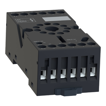 Socket, mixed contact, 10 A, relay type RUMC3, screw connector, 250 V AC-4